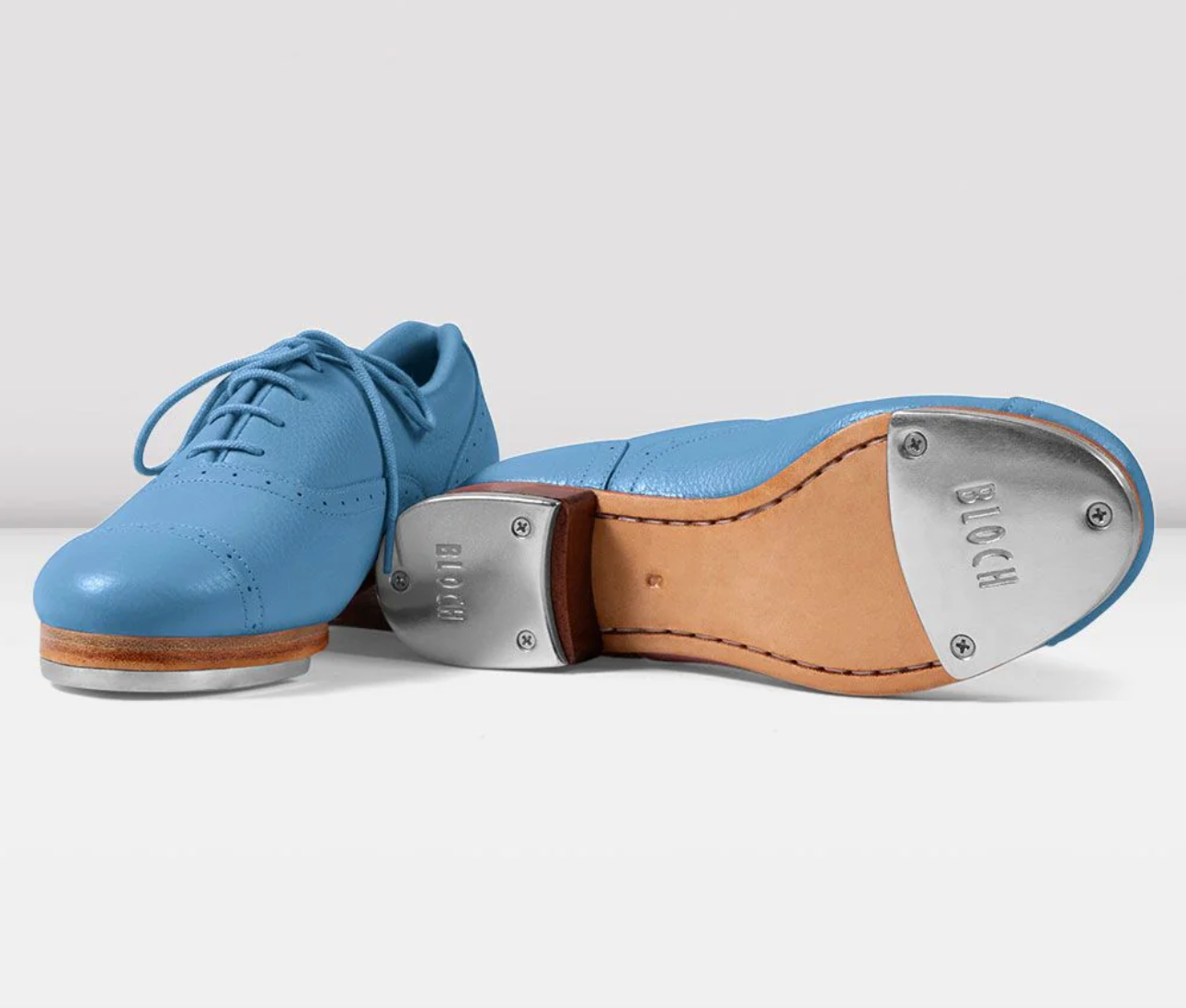 Limited Edition Light Blue Leather Jason Samuel Tap Shoe SHOP FANCY DANCER